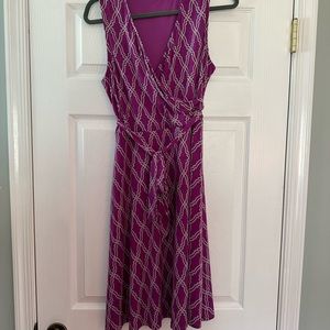41 Hawthorn large faux wrap dress